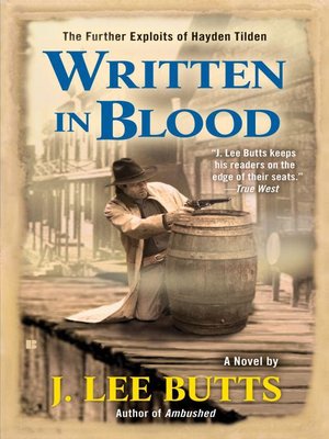 cover image of Written in Blood: The Further Exploits of Hayden Tilden
